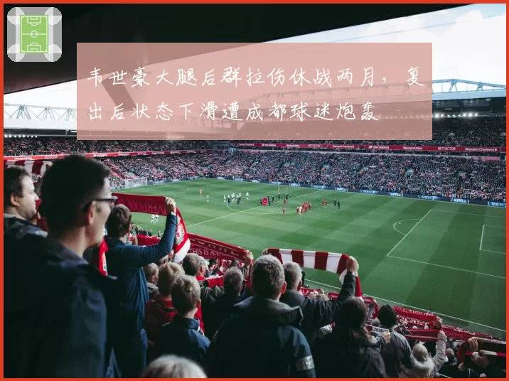 韦世豪大腿后群拉伤休战两月,复出后状态下滑遭成都球迷炮轰